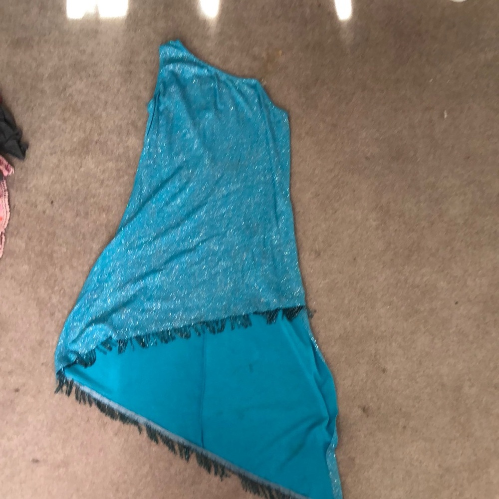 Light blue salsa dress